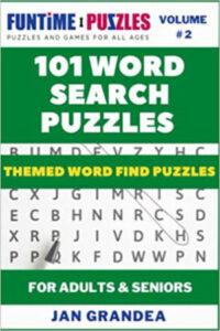 101 Large Print Word Search Puzzles Volume 2 Cover