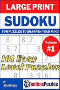 101 Easy Large Print Sudoku Vol 1 Cover