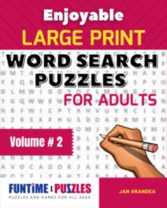 Enjoyable Word Search Puzzles Volume 2 Cover