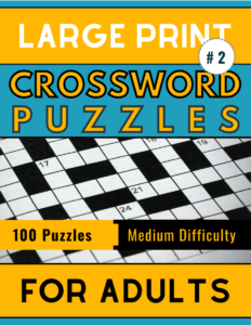 Large Print Crossword Puzzles Vol 2 Cover