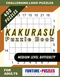 Kakurasu Puzzle Book Cover