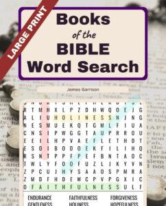Books of the Bible Word Search Book Cover