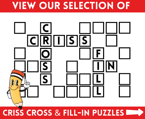 Criss Cross / Word Fill-in Puzzles